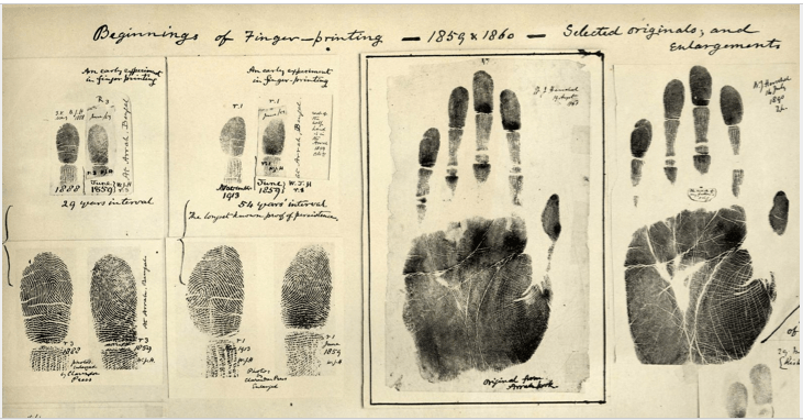 AR Trigger for a Forensics Fingerprinting Lesson