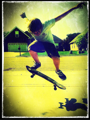 AR trigger for physics lesson potential vs. knietic energy