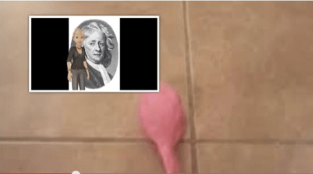 AR Trigger to Newton's Three Laws Application Lesson