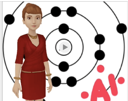 Chemistry AR trigger to Lewis Structure vs. Bohr Strucutre