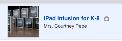 New iTunes U Course Elementary and Middle School PD