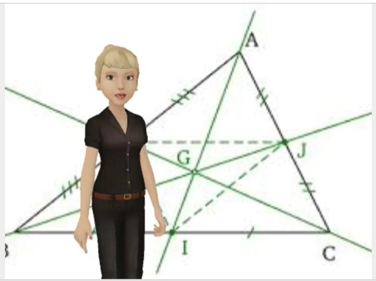 AR Trigger to a Median/Geometry Lesson