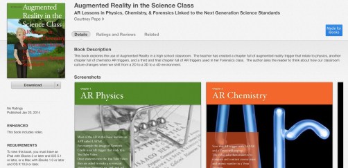 AR science book