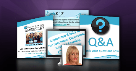 Leading a Simply K-12 Webinar Tomorrow: Augmented Reality in the Secondary Classroom